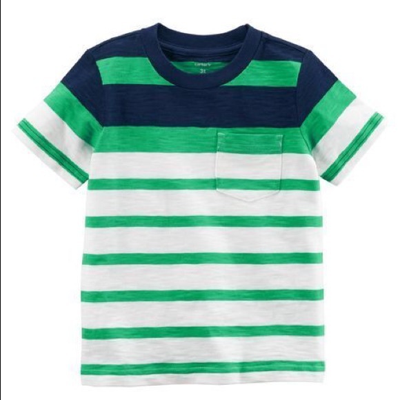 Carter's Pocket T - 3M Blue/Green - Picture 1 of 2